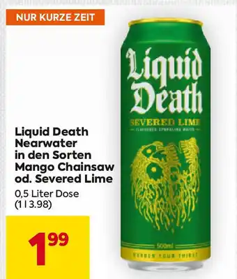 Billa Liquid Death Nearwater Angebot