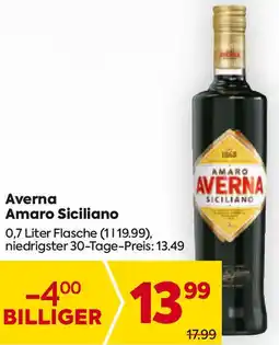 Billa Averna Amaro Siciliano Angebot