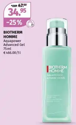 Müller Biotherm homme Angebot