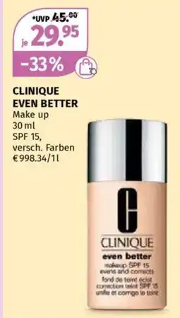 Müller Clinique even better Angebot