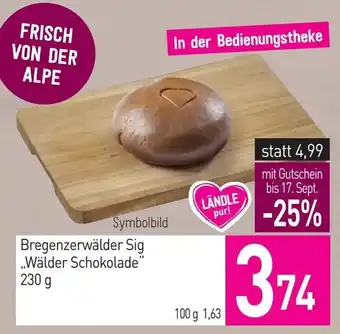 Sutterlüty Bregenzerwälder Sig Wälder Schokolade Angebot