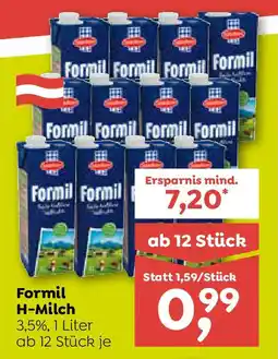 ADEG Formil H-Milch Angebot