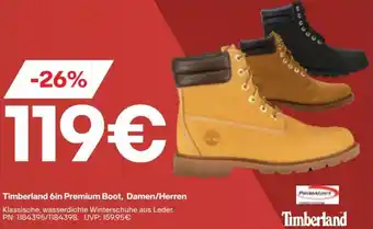 XXL Sports Timberland 6in Premium Boot,Damen/Herren Angebot