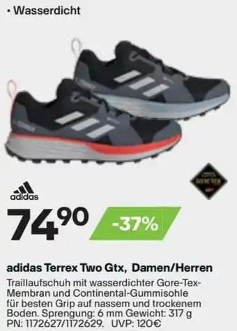 XXL Sports Adidas Terrex Two Gtx,Damen/Herren Angebot