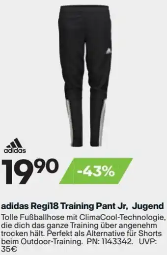 XXL Sports Adidas Regi18 Training Pant Jr. Jugend Angebot