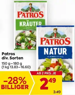 Billa Patros Angebot