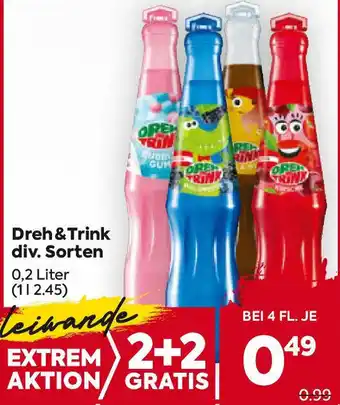 Billa Dreh & trink Angebot