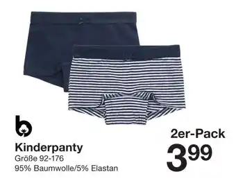 Zeeman Kinderpanty Angebot