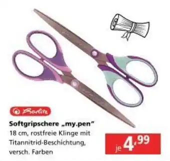 Pagro Diskont Softgripschere my.pen Angebot