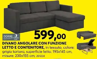 Rutar Divano angolare con funzione letto e contenitore Angebot