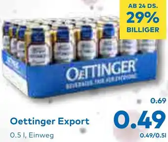 T&G Oettinger Export Angebot