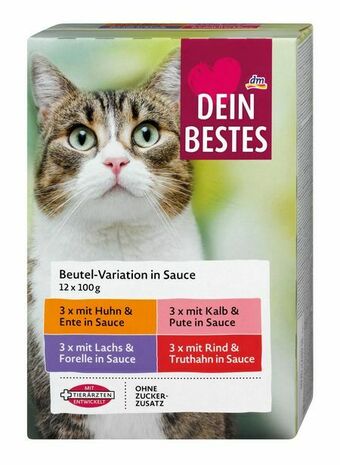dm Katzenfutter Frischebeutel Angebot