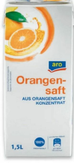 Metro Orangensaft Angebot