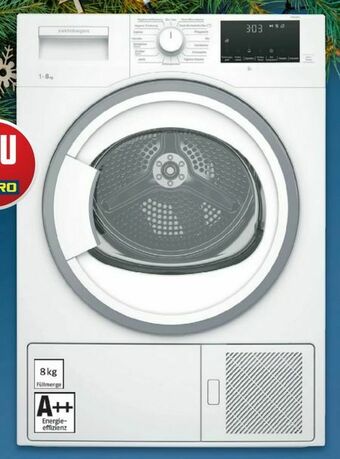 Metro Wärmepumpentrockner TKFS 8315 Angebot