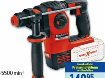 Metro Akku-Bohrhammer Set Herocco Angebot