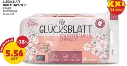 PENNY Glücksblatt toilettenpapier Angebot