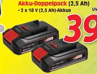 Zgonc Akku-Doppelpack (2,5 Ah) Angebot