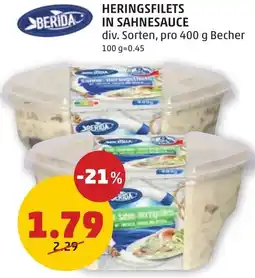 PENNY Heringsfilets in sahnesauce Angebot