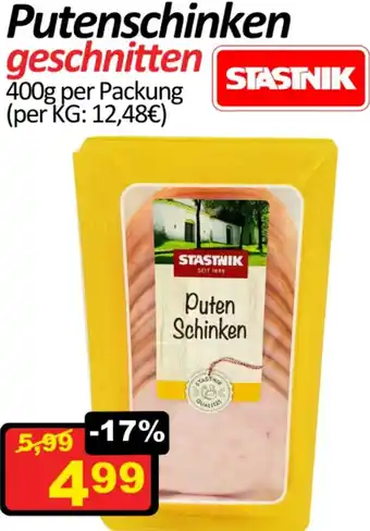 Wurstico Putenschinken Angebot