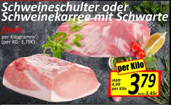 Wurstico Schweineschulter oder Schweinekarree mit Schwarte Angebot
