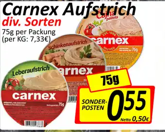 Wurstico Carnex Aufstrich 75g Angebot