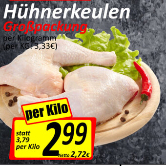 Wurstico Hühnerkeulen Angebot
