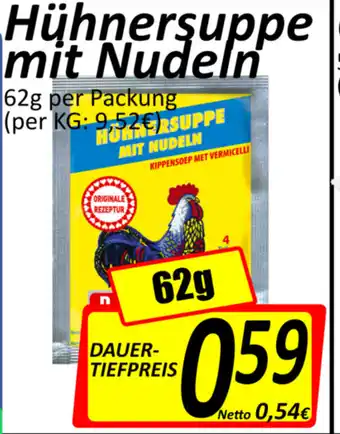 Hühnersuppe mit Nudeln 62g