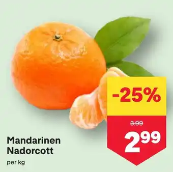MPreis Mandarinen Nadorcott Angebot