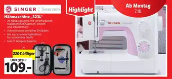 Lidl S singer | serenade nähmaschine,,323l" Angebot