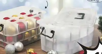Pagro Diskont Aufbewahrungsbox Weihnachtskugeln Angebot