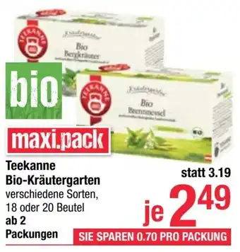 Maximarkt Teekanne Bio-Kräutergarten Angebot