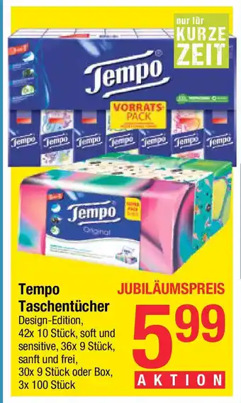 Maximarkt Tempo Taschentücher Angebot