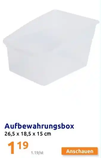 Action Aufbewahrungsbox Angebot