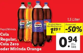 Lidl Pepsi Cola Angebot