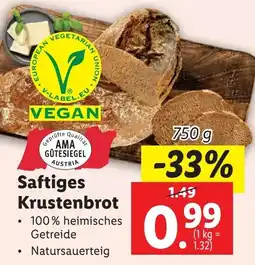 Lidl Saftiges krustenbrot Angebot