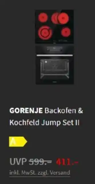 Media Markt Gorenje Backofen & Kochfeld Jump Set II Angebot