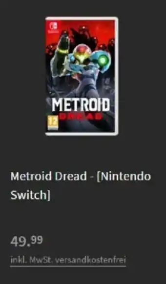Media Markt Nintendo Switch Metroid Dread Angebot