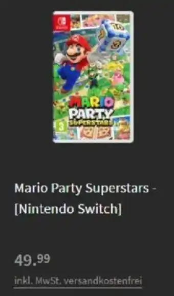 Media Markt Nintendo Switch Mario Party Superstars Angebot
