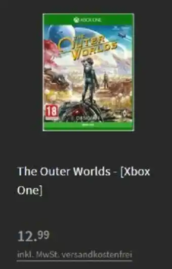 Media Markt The Outer Worlds Xbox One Angebot
