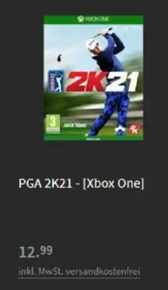 Media Markt PGA 2K21 Xbox One Angebot