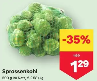 MPreis Sprossenkohl Angebot