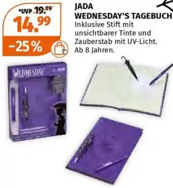 Müller Jada wednesday's tagebuch Angebot
