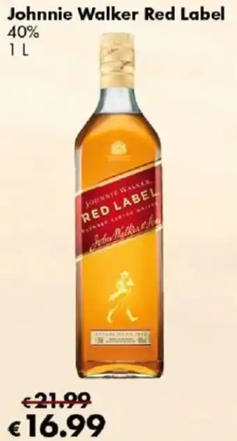 Travel FREE Johnnie walker red label Angebot