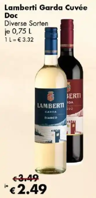 Travel FREE Lamberti garda cuvée doc Angebot