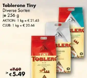 Travel FREE Toblerone tiny Angebot