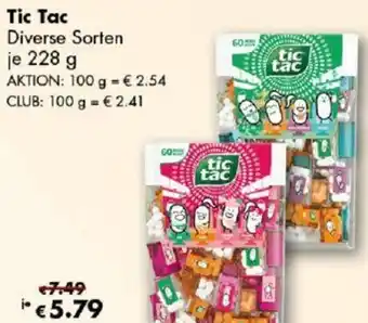 Travel FREE Tic tac Angebot