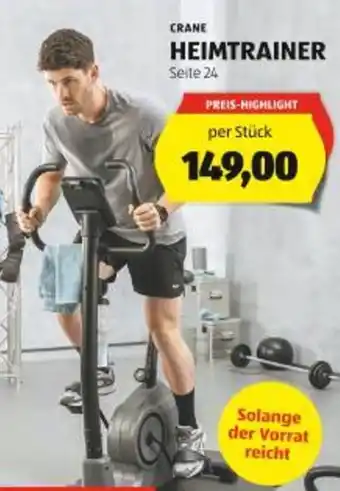 Hofer Crane heimtrainer Angebot