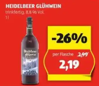 Hofer Heidelbeer glühwein Angebot