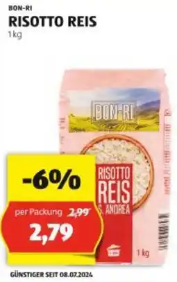 Hofer Bon-ri risotto reis Angebot