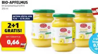 Hofer Bio-apfelmus Angebot